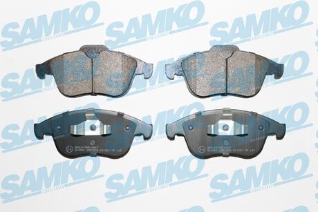 5SP1534 SAMKO Комплект гальмівних колодок дискові MEGANE III