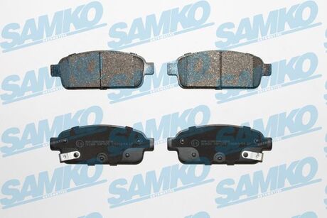 5SP1575 SAMKO Тормозные колодки, дискове гальмо (набір)