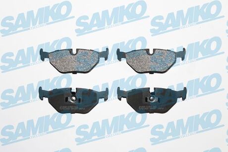 5SP297 SAMKO Комплект тормозных колодок дисковый тормоз