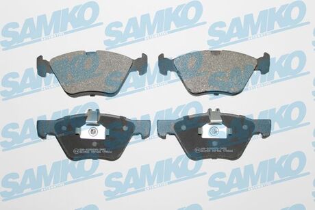 5SP406 SAMKO Тормозные колодки, дискове гальмо (набір)