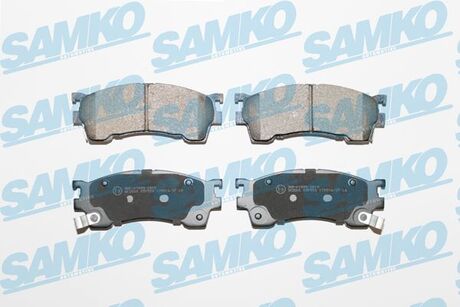 5SP559 SAMKO Тормозные колодки, дискове гальмо (набір)