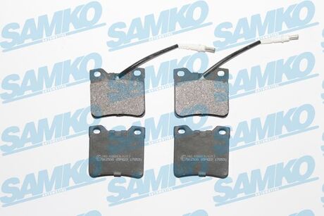 5SP623 SAMKO Тормозные колодки, дискове гальмо (набір)