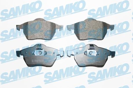 5SP635 SAMKO Тормозные колодки, дискове гальмо (набір)