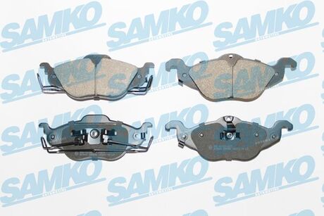 5SP698 SAMKO Тормозные колодки, дискове гальмо (набір)