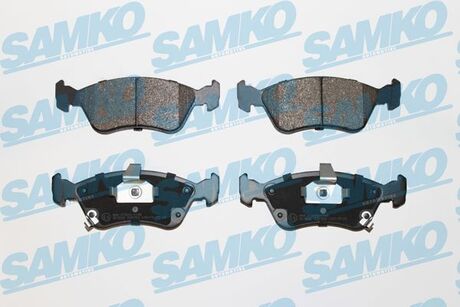 5SP709 SAMKO Комплект тормозных колодок дисковый тормоз