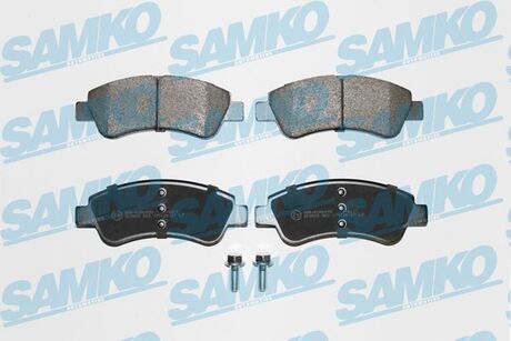 5SP802 SAMKO Колодки тормозные передние 03- (тип Bosch)