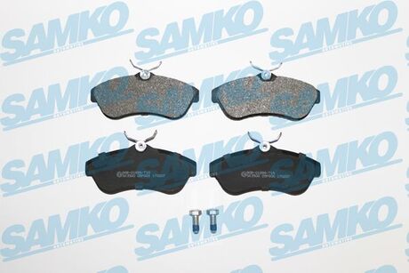 5SP806 SAMKO Колодки тормозные дисковые