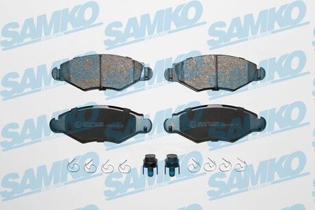 Комплект тормозных колодок дисковый тормоз SAMKO 5SP903