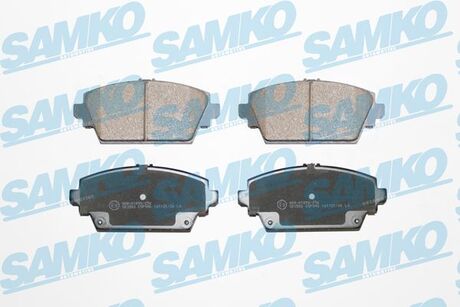 5SP940 SAMKO Тормозные колодки, дискове гальмо (набір)