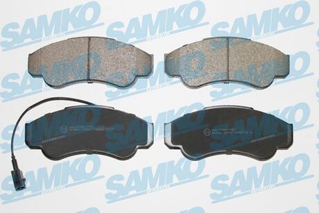 5SP967 SAMKO Колодки тормозные передние 02-06 R16 (1.8t)