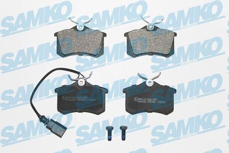 5SP980 SAMKO Комплект тормозных колодок дисковый тормоз