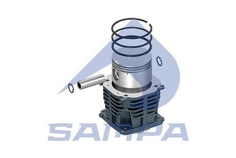 096.920 SAMPA Комплект головки компресора (головка, поршень, кільця поршня