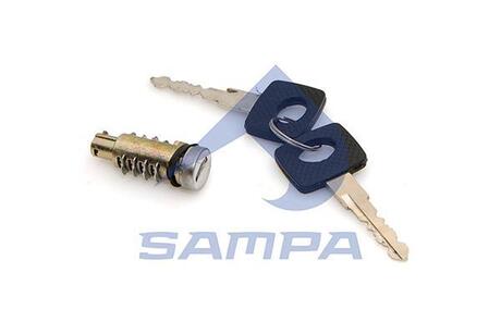 204.121 SAMPA Серцевина замка с двома ключами
