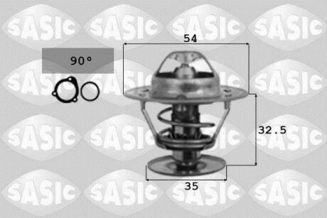 Термостат сист.охолодж.двиг. SASIC 4000374