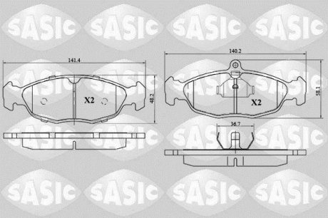 6216029 SASIC Daewoo Lanos (96-2003) Nexia (94-97) Opel Astra F (91-98 Combo (94-2001) Corsa A B Tigra Vectra A