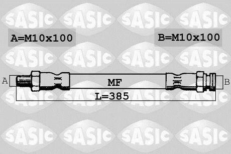 6600026 SASIC Шланг тормозной