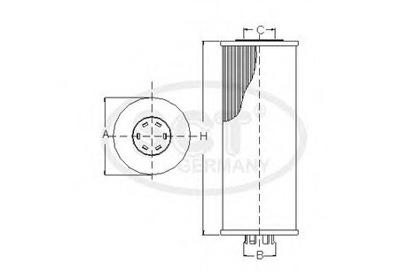 SH446P SCT / Mannol Фильтр масляный OPEL Tigra Twin-Top 1.4 16V (04-)