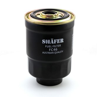 FC46 SHAFER Фильтр топливный Mazda 323, Galant, L200, Colt, 1.5D-3.1D, 83-