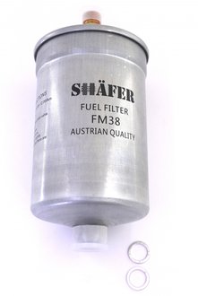 FM38 SHAFER Фильтр топливный MB W124, 2.3-6.0, 80-01