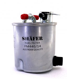 FM440/14 SHAFER Фильтр топливный Nissan Qashqai, X-Trail, Koleos, 1.5D-2.0D, 07-13