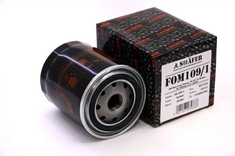 FOM109/1 SHAFER Фильтр масляный Ford, Nissan, 70-07, D=80mm, H=100mm, 3/4-16UNF