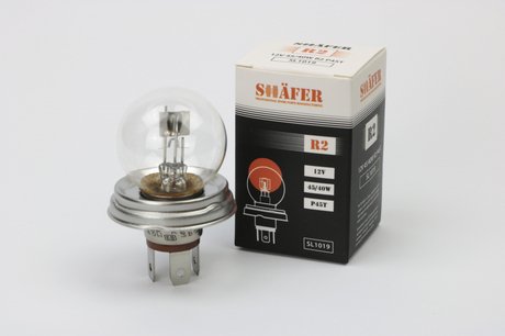 SL1019 SHAFER Лампа галогеновая 12V 45/40W R2 P45T