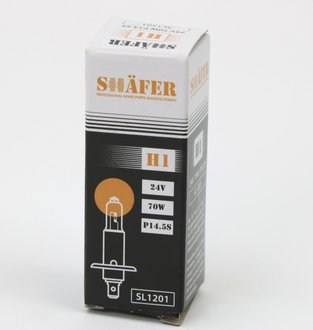 SL1201 SHAFER Лампа галогеновая H1 24V 70W P14.5S