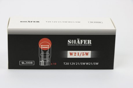 SL2008 SHAFER Лампа накаливания 12V 21/5W W21/5W