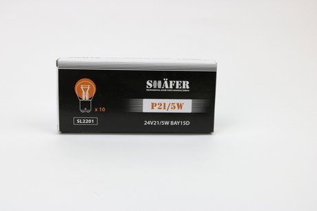 SL2201 SHAFER Лампа накаливания 24V21/5W P21/5W BAY15D