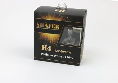 SL3004P SHAFER Лампа галогеновая H4 12V60/55W Platinum White +150%