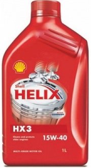 550039969 SHELL Масло моторное Shell Helix HX3 15W-40 (1 л)
