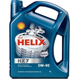 550040513 SHELL Масло моторное Shell Helix HX7 5W-40 (4 л)