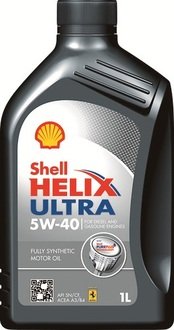 550040638 SHELL Масло моторное Shell Helix Ultra 5W-40 (1 л)