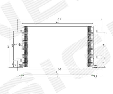 RCFD39168A Signeda Интеркулер