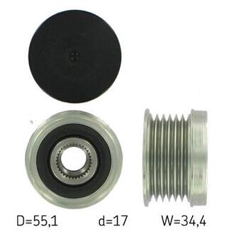 VKM 03118 SKF Шків генератора