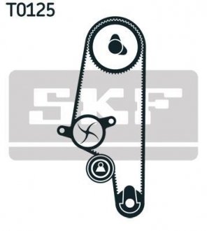 VKMA 01106 SKF Комплект ремня ГРМ