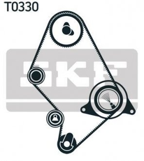 VKMA 91124 SKF Ремкомплект ГРМ TOYOTA/VW Hiace/Hilux/LandCruiser/Taro "2,4D "87-06