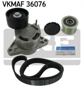 VKMAF 36076 SKF Поликлиновой ременный комплект