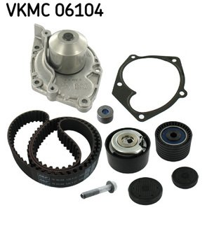 VKMC06104 SKF Комплект ГРМ, пас+ролик+помпа