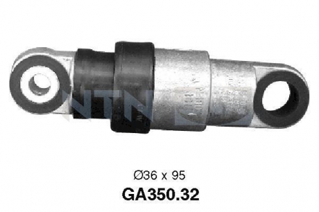 GA350.32 SNR NTN Натяжной ролик, поликлиновой ремень bmw (пр-во ntn-snr)