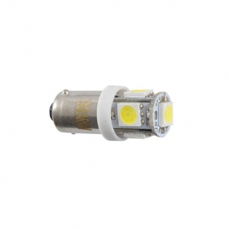 LS246_P Solar Автолампы светодиодные Solar 12V T8.5 BA9s 5smd 5050 white (LS246_P)