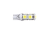 LS277_b2 Solar Автолампы светодиодные Solar LED 12V T10 W2,1x9,5d 9SMD 5050 white 2шт (LS277_b2) (фото 2)