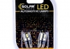 SL1341 Solar Светодиодные LED автолампы SOLAR Premium Line 12V T10 W2.1x9.5d 6SMD 3030 SSC 6W 250lm CANBUS white блистер 2шт (SL1341) (фото 1)