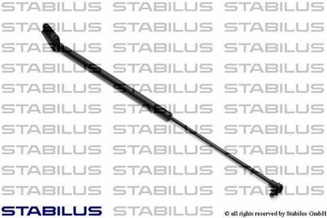 015058 STABILUS Пружина газова / помещения для груза