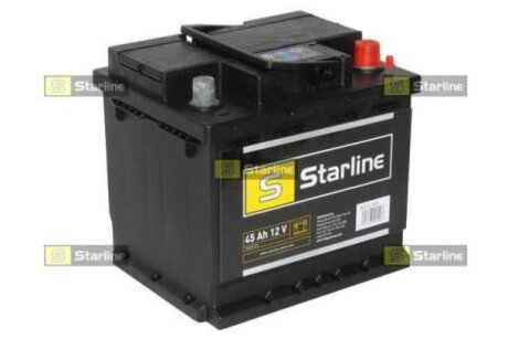BA SL 44P STARLINE Аккумулятор STARLINE, R"+" 45Ah, En400 (207 x 175 x 190) правый "+",B13 производство ЧЕХИЯ