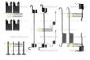 BCPR16 STARLINE Ремонтный комплект тормозных колодок (фото 2)