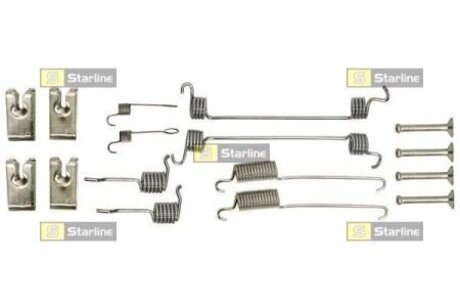 BCPR16 STARLINE Ремонтный комплект тормозных колодок