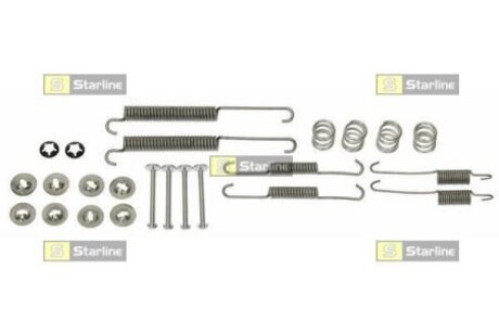 BCPR33 STARLINE Ремонтный комплект тормозных колодок