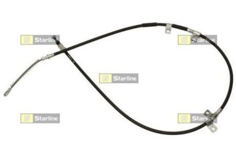 LABR1111 STARLINE Трос стояночного тормоза L=1410/1650 mm (левый)