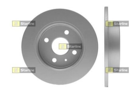 Диск тормозной STARLINE PB 1389 (фото 1)